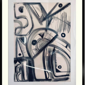 Рисунок под названием "ETHNO DREAM Collect…" - Jag, Подлинное произведение искусства, Чернила Установлен на Другая жесткая п…
