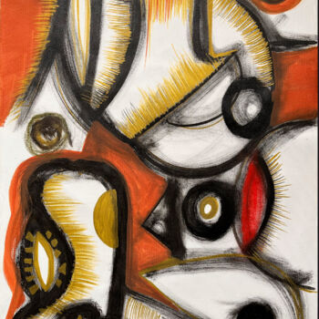 Pintura titulada "ARBO" por Jag, Obra de arte original, Tinta Montado en Otro panel rígido