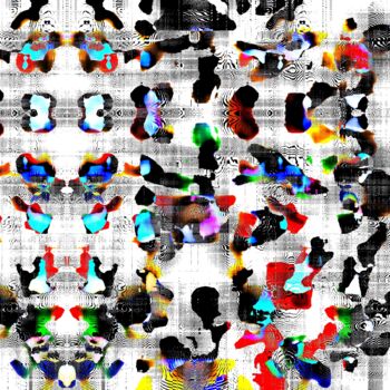 Digitale Kunst mit dem Titel "The frequency of id…" von Jaime Caba, Original-Kunstwerk, Digitale Malerei