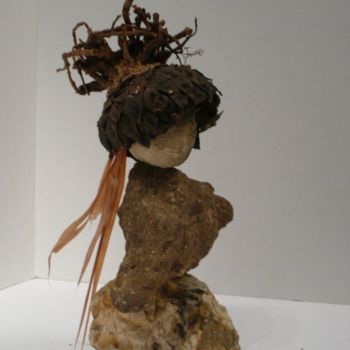 Sculpture titled "MONGOL" by Jaime Garcia, Original Artwork