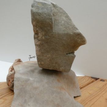 Sculpture titled "CAP DE PEDRE STYLIS…" by Jaime Garcia, Original Artwork