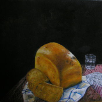 Painting titled "Daily bread" by Jakob Sørensen, Original Artwork