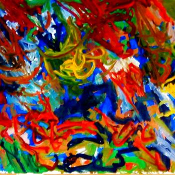 제목이 "abstract-ladscape-x…"인 미술작품 Boris Musteata로, 원작, 아크릴