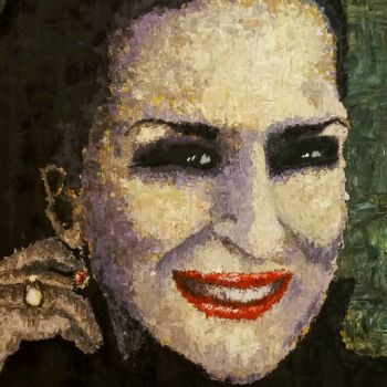 Pittura intitolato "Графиня" da Jam Kanarsky, Opera d'arte originale, Acrilico
