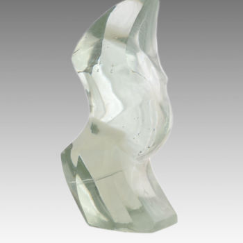 Sculptuur getiteld "She" door Jamal Alyousif, Origineel Kunstwerk, Glas