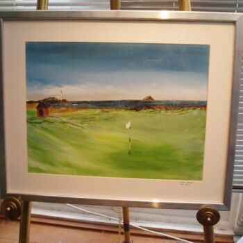 Malerei mit dem Titel ""11th Hole Ailsa Co…" von James Barbour, Original-Kunstwerk