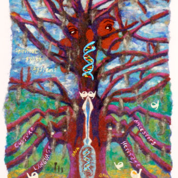 Artcraft titled "DNA-Culture-Heritag…" by James Brown, Jr., Original Artwork