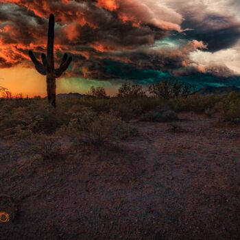 Photographie intitulée "Sonoran Sunrise" par James H Egbert, Œuvre d'art originale, Photographie numérique