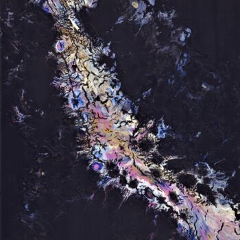 Картина под названием "Colour Bursts Throu…" - James Knights, Подлинное произведение искусства, Акрил