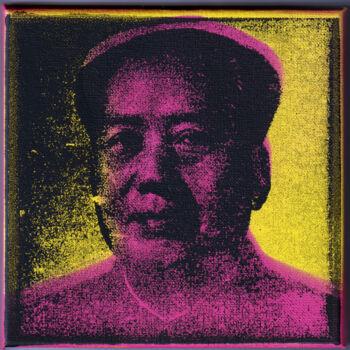 Printmaking titled "Mao" by James B Studios, Original Artwork, Spray paint