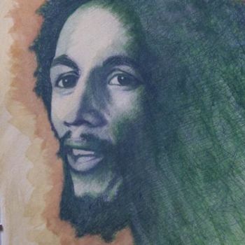 Painting titled "Marley" by James Flynn, Original Artwork, Oil