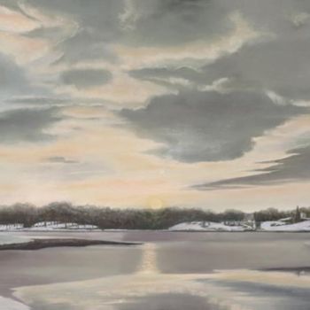 Painting titled "Winter Solstice" by James Sheehy, Original Artwork