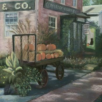Painting titled "Autumn In Old Wethe…" by James Sheehy, Original Artwork
