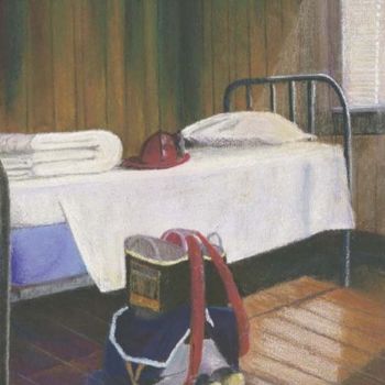Painting titled "At the Ready" by James Sheehy, Original Artwork