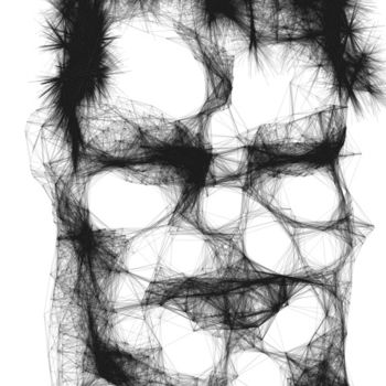 Digitale Kunst mit dem Titel "The Lines of Life" von Jamie Gibson, Original-Kunstwerk, Andere