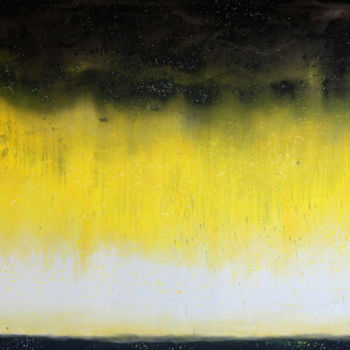 Malerei mit dem Titel "'Mondscheinsonate'" von Jan Aanstoot, Original-Kunstwerk, Öl Auf Aluminium montiert