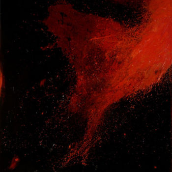 Pintura intitulada "'Galaxy'" por Jan Aanstoot, Obras de arte originais, Óleo