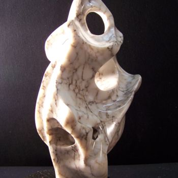Sculpture titled "Essence--- Stone Sc…" by Jan And Jo Moore, Original Artwork, Stone