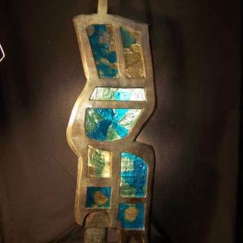 Sculpture titled "“Luminary II”" by Jan And Jo Moore, Original Artwork, Metals