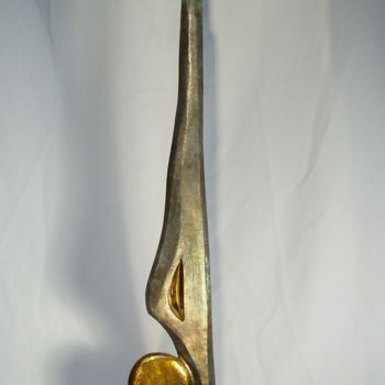Sculpture titled "Muse of the Midnigh…" by Jan And Jo Moore, Original Artwork, Metals
