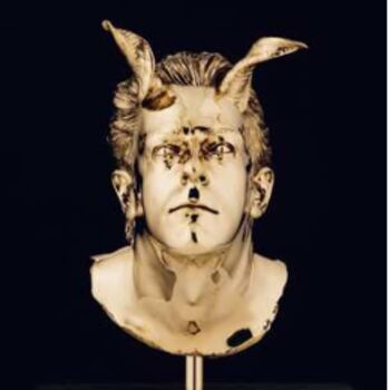Sculptuur getiteld "Chapter I - Goat" door Jan Fabre, Origineel Kunstwerk