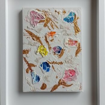 Painting titled "The Vintage Collect…" by Jan O'Sullivan, Original Artwork, Acrylic Mounted on Wood Stretcher frame