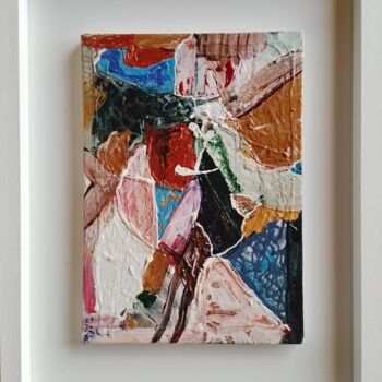 Painting titled "The Vintage Collect…" by Jan O'Sullivan, Original Artwork, Acrylic Mounted on Wood Stretcher frame