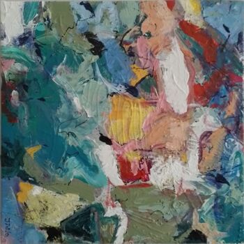Картина под названием "Spring Thaw" - Jan O'Sullivan, Подлинное произведение искусства, Акрил Установлен на Деревянная рама…