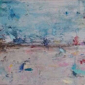 Peinture intitulée "Day Trip - Brittas…" par Jan O'Sullivan, Œuvre d'art originale, Acrylique Monté sur Châssis en bois