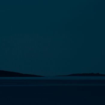 Fotografia zatytułowany „Sea nocturne” autorstwa Jan Walczewski, Oryginalna praca, Fotografia cyfrowa