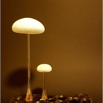 Скульптура под названием "Mushrooms" - Jan Schrijver, Подлинное произведение искусства, Мультимедиа
