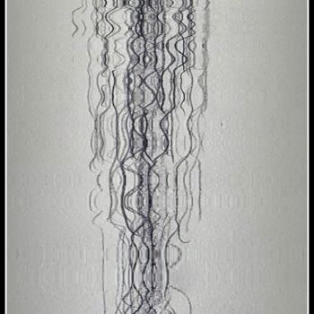 Σχέδιο με τίτλο "Once it comes out o…" από Jan Schrijver, Αυθεντικά έργα τέχνης, Μολύβι