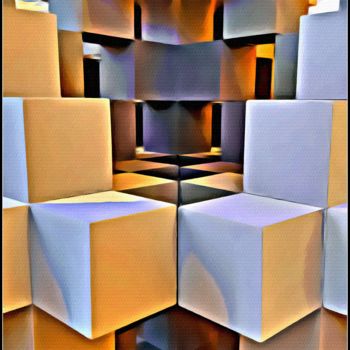 Photography titled "Cubes" by Jan Schrijver, Original Artwork