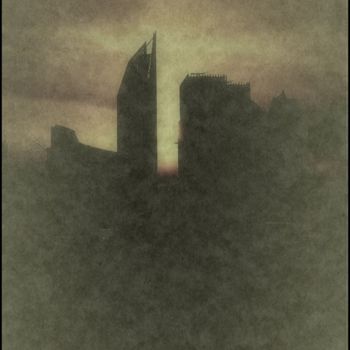 Photography titled "Awakening city" by Jan Schrijver, Original Artwork, Manipulated Photography