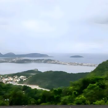 摄影 标题为“Vista da Lagoa de P…” 由Janaina Lima, 原创艺术品, 数码摄影