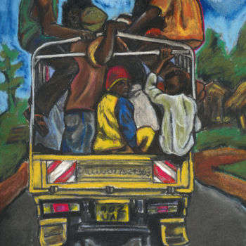 Peinture intitulée "road-to-st-henry.jpg" par Janas Durkee, Œuvre d'art originale