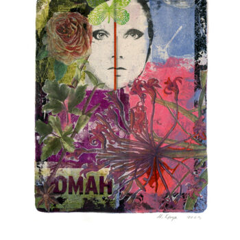Картина под названием "The Omen" - Margot Raven, Подлинное произведение искусства, Акрил