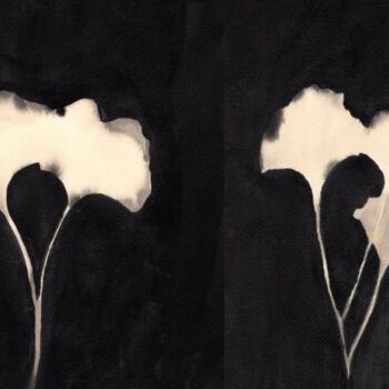 Malarstwo zatytułowany „Art in Motion Sumi…” autorstwa Janel Bragg, Oryginalna praca, Atrament