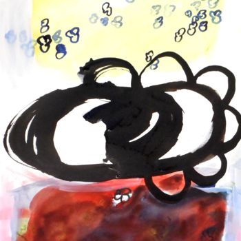 "My Little Anxieties…" başlıklı Tablo Janel Bragg tarafından, Orijinal sanat, Mürekkep