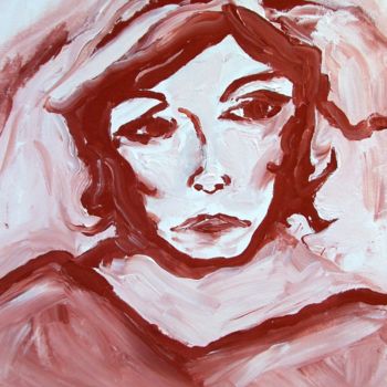 Картина под названием "Miss Havisham" - Janel Bragg, Подлинное произведение искусства, Акрил