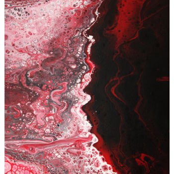 Peinture intitulée "bloody mary" par Benoît Janes, Œuvre d'art originale, Acrylique