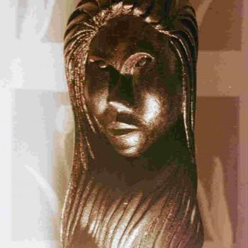 Sculpture titled "mysterieuse" by Jean Claude Janillon, Original Artwork, Other