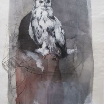 Картина под названием "The Secret Wisdom" - Janis Zingitis, Подлинное произведение искусства, Масло