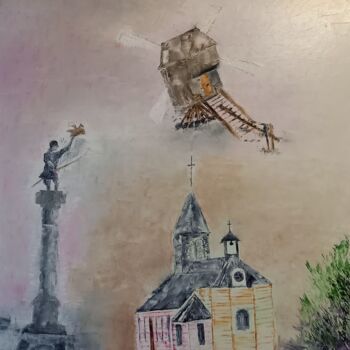 "334 Valmy Historic" başlıklı Tablo Gilles Janson tarafından, Orijinal sanat, Petrol