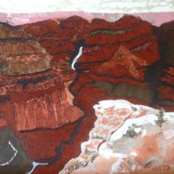 Malarstwo zatytułowany „Arizona Dreaming” autorstwa Jan Wall, Oryginalna praca, Olej