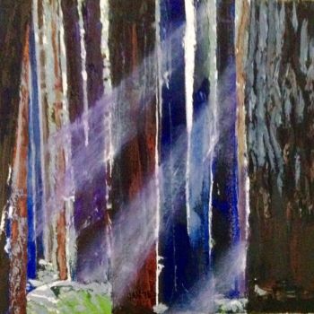 Картина под названием "Crystal Springs" - Jan Wall, Подлинное произведение искусства, Масло