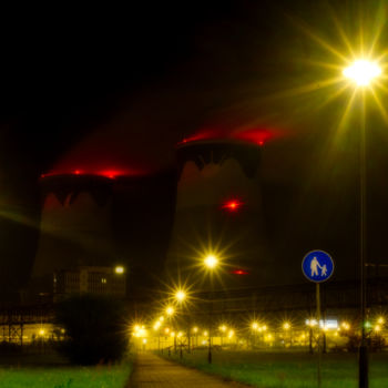 Fotografia zatytułowany „Couleurs de nuit” autorstwa Jarek Witkowski, Oryginalna praca