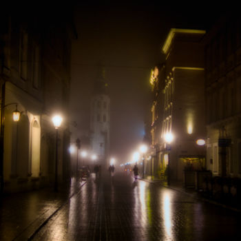 「nuit brumeuse」というタイトルの写真撮影 Jarek Witkowskiによって, オリジナルのアートワーク