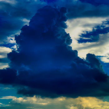 Fotografia zatytułowany „un gros nuage noir…” autorstwa Jarek Witkowski, Oryginalna praca, Fotografia cyfrowa