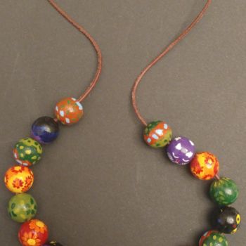 Design titled "flowerbeads" by Jasmin B. Pront, Original Artwork, Jewelry